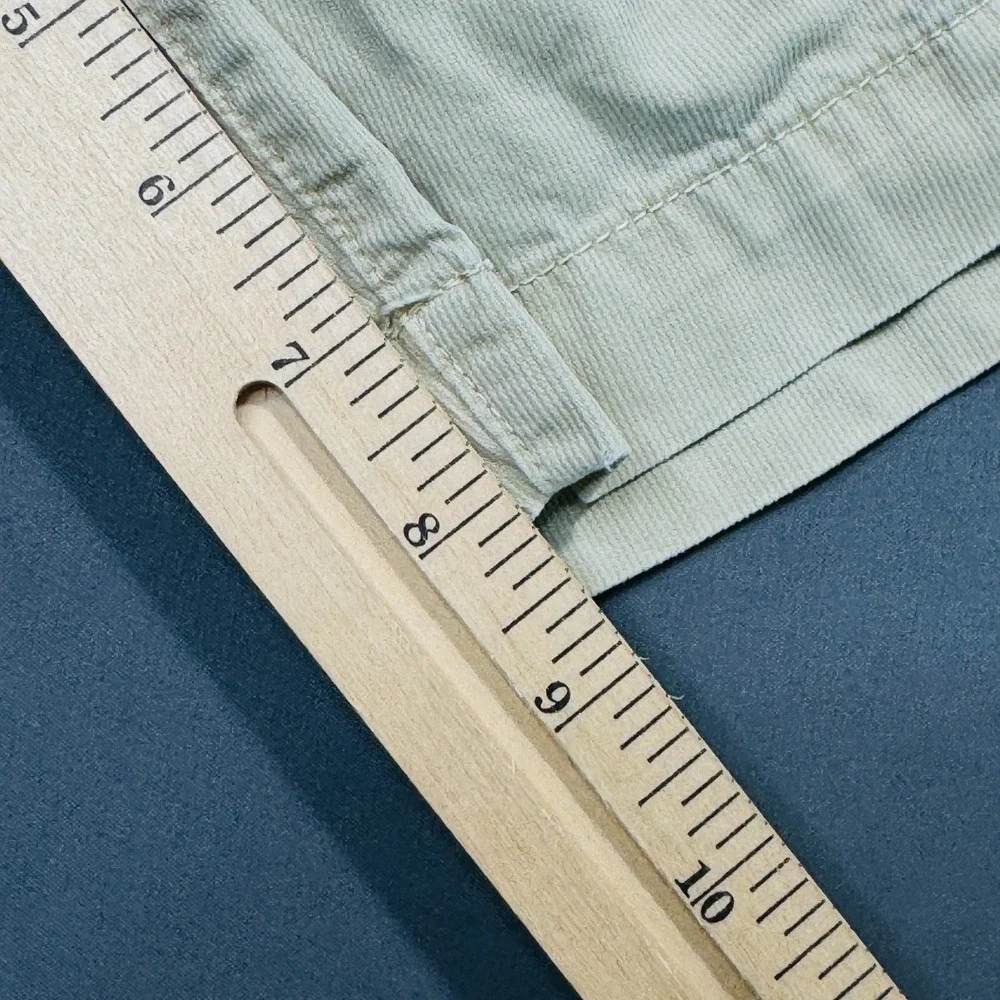 Tommy Hilfiger Mens Khaki Chino Shorts Size 38 Tan Flat Front Cotton Classic